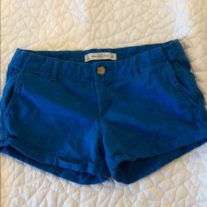 Blue shorts